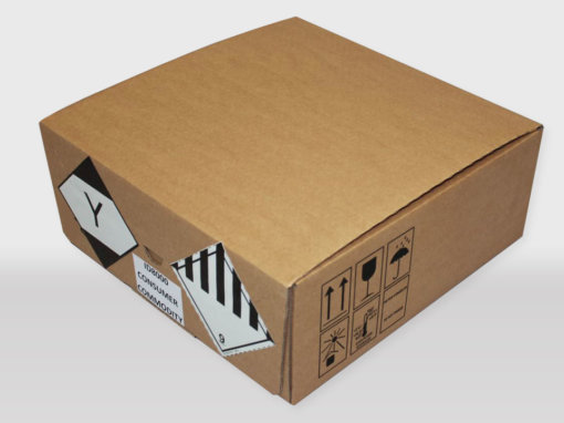 cardboard box un id8000 iata