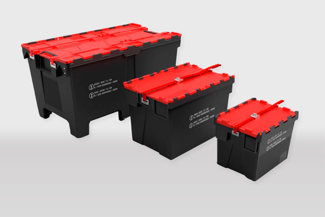 Gamme caisses plastiques homologuées ONU Europemballage Gamme caisses plastiques homologuées ONU Europemballage