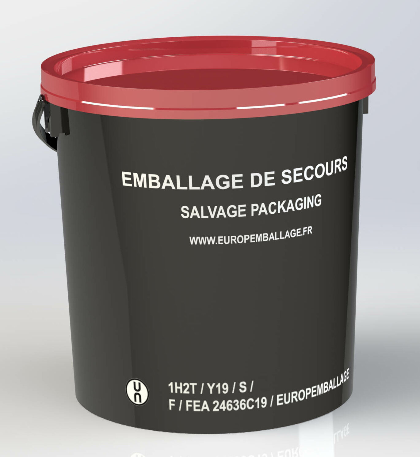 Europemballage Seau de secours DV1005 - 20 L Europemballage Seau de secours DV1005 - 20 L