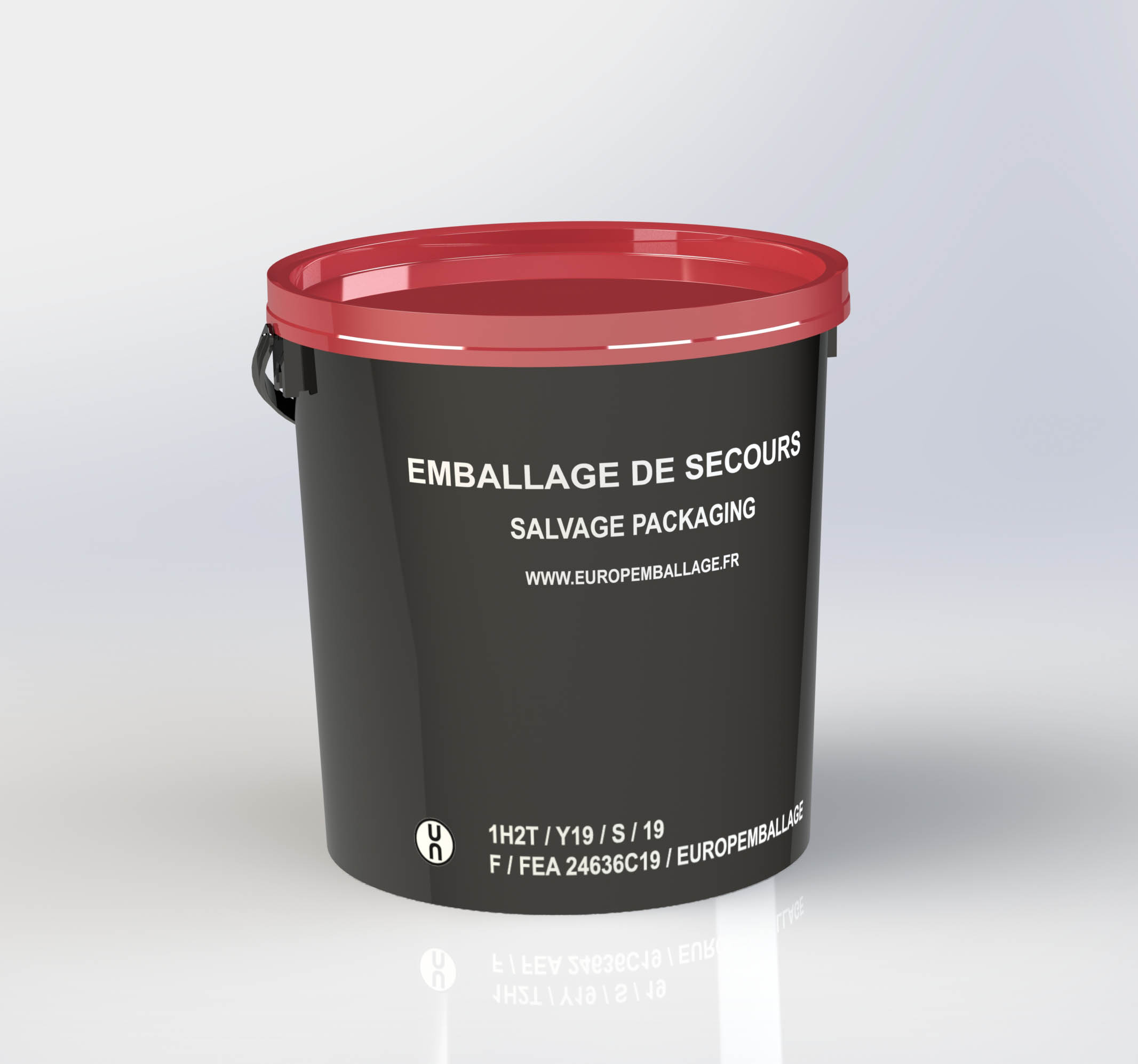 Seau de secours DV1005 - 20 L Europemballage